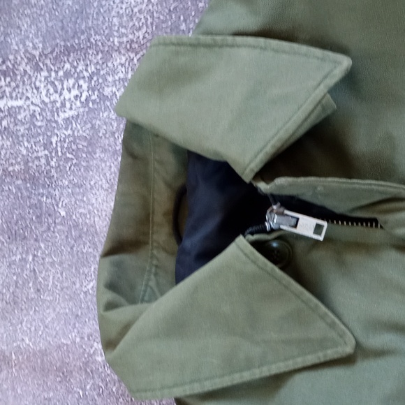 Vintage Outdoor Outfits LIMITED LTD Military Style Jacket Green - Picture 6 of 12
